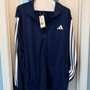 adidas Navy Blue Performance Jacket